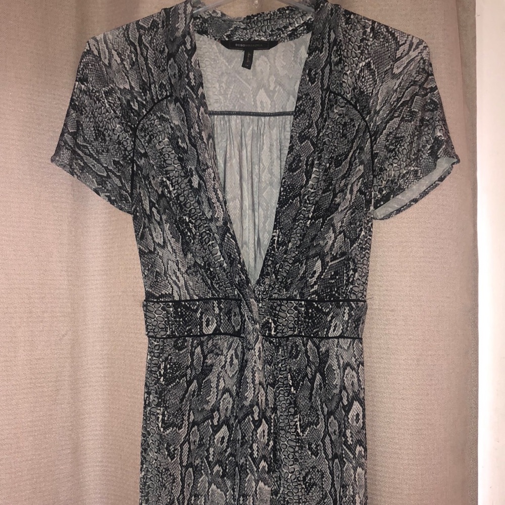 - Beautiful snake skin pattern dress size XS